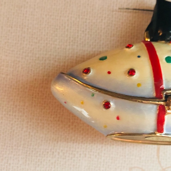 Department 56 Cat With Fish Jeweled Box - Picture 8 of 11